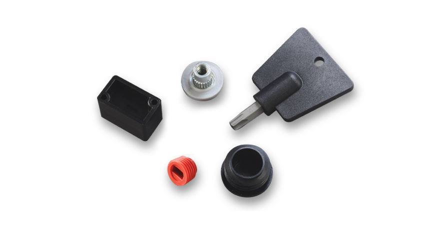RUBBER & INJECTION-MOLDED PLASTIC COMPONENTS-1